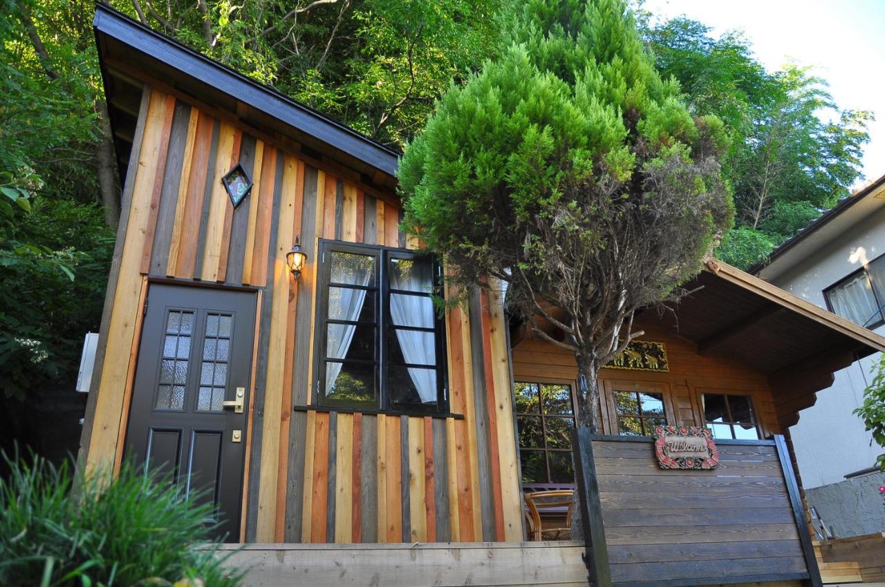 오카야마 Loft & Log House 빌라 외부 사진